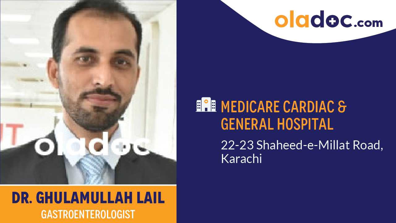 Practice locations of Dr.Ghulamullah Lail